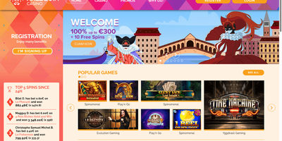 Arlequin websted forhåndsvisning