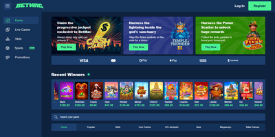 Anteprima del sito Betmac