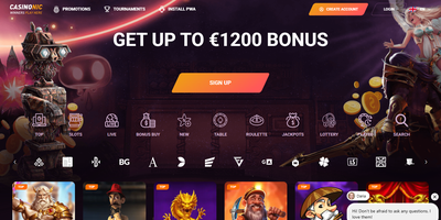 Превью сайта Casinonic