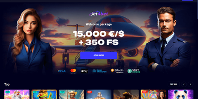 Vista previa del sitio de Jet4bet