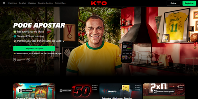 Prévia do site de KTO