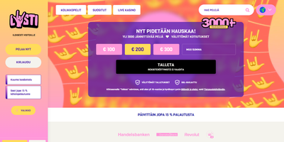 Lysti webbplatsförhandsvisning