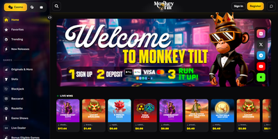 معاينة MonkeyTilt للموقع